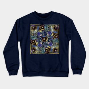 Iridescent Found Object Pattern 11 x 4 Crewneck Sweatshirt